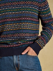 джемпер с круглым вырезом Joules Fair Isle - Изображение 4 8