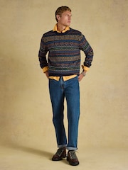 джемпер с круглым вырезом Joules Fair Isle - Изображение 7 8