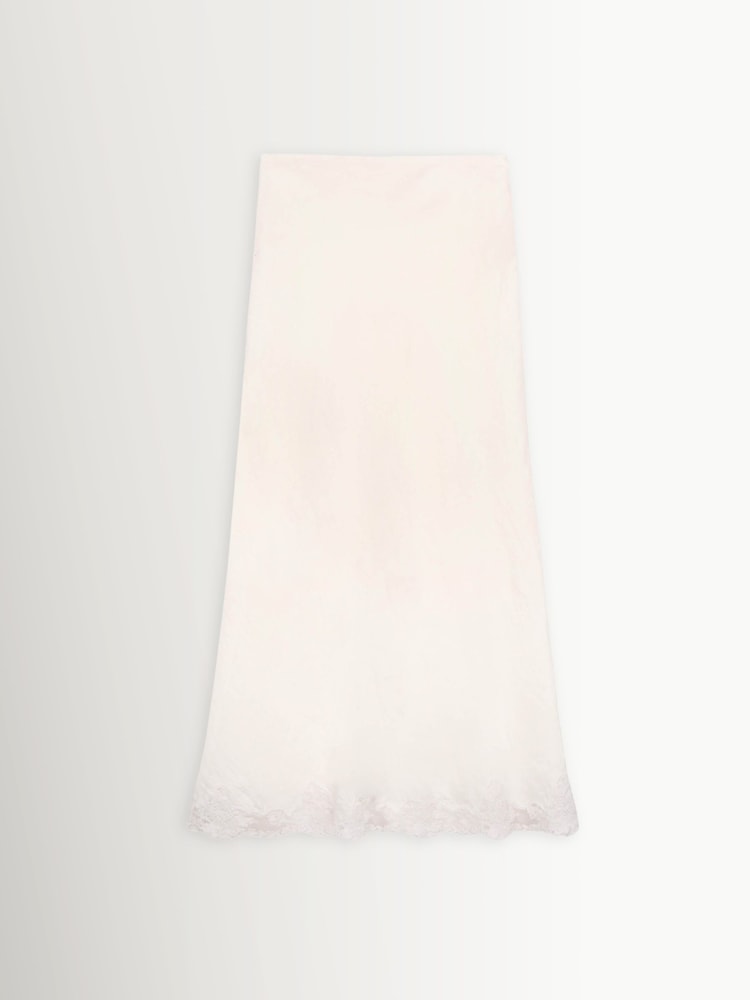 Rixo Cream Crystal Skirt - Image 1 of 1