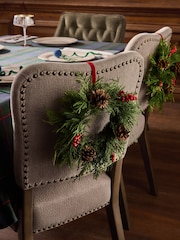 Set of 3 Green Mini Berry Hanging Wreaths - Image 2 of 4