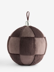Pliša Bauble Božična dekoracija - Slika 7 iz 7