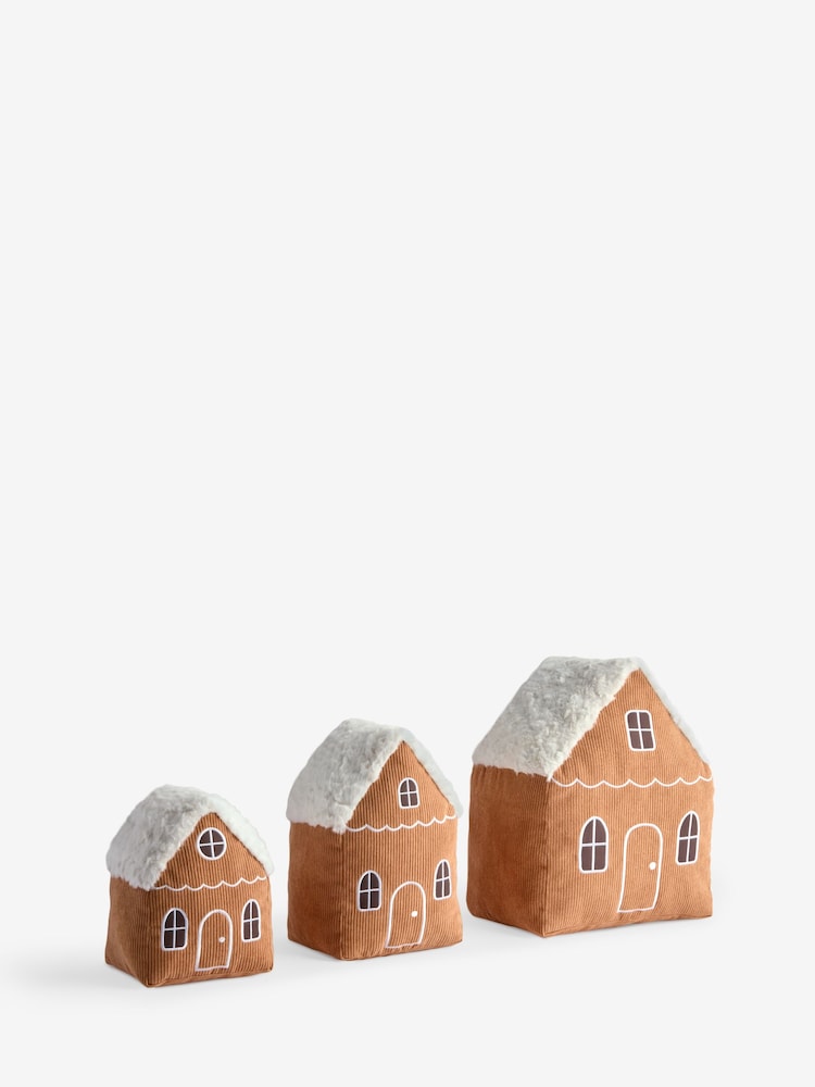 Gingerbread House Plush Christmas Decoration - Imagen 6 de 6