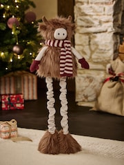 Decoración navideña de peluche de Hamish - Imagen 1 de 5