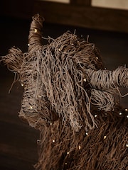 Brown Light Up Wire Hamish Outdoor Ornament - Image 2 of 5