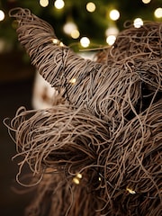 Brown Light Up Wire Hamish Outdoor Ornament - Image 3 of 5