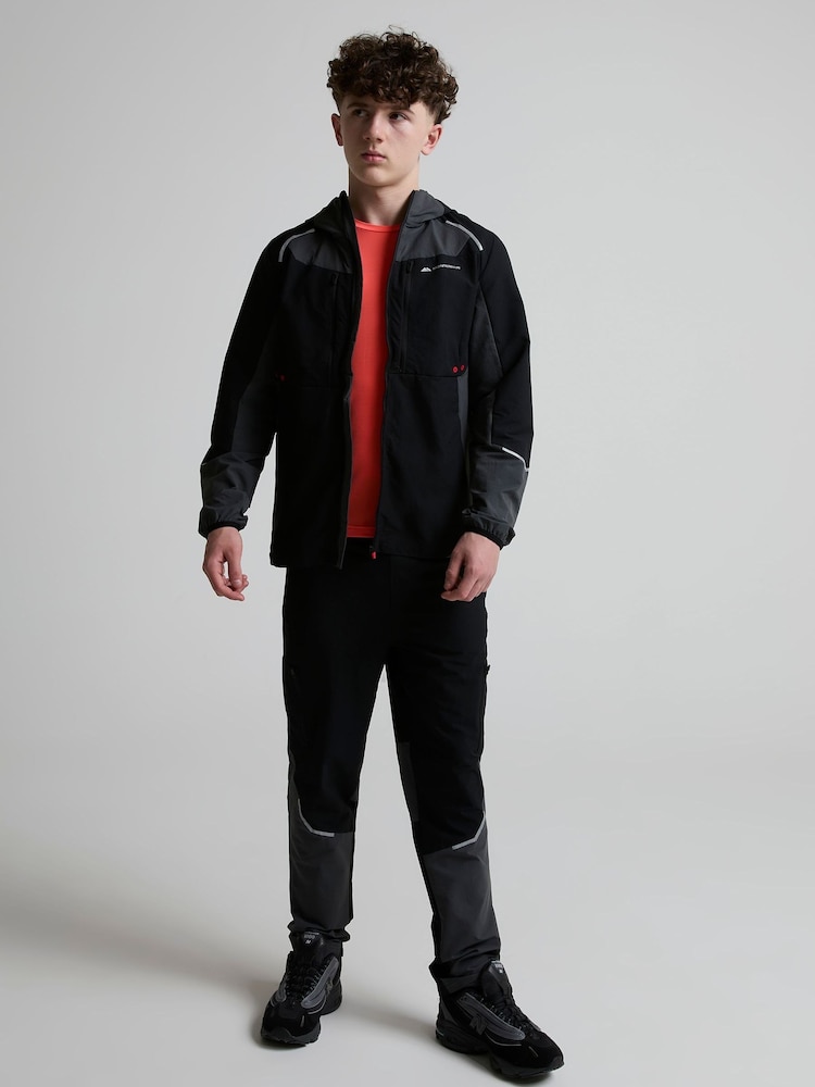 Monterrain Black Tempest Woven Hoodie - Image 2 of 6