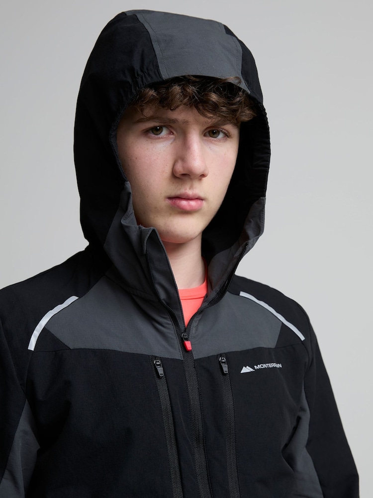 Monterrain Black Tempest Woven Hoodie - Image 6 of 6