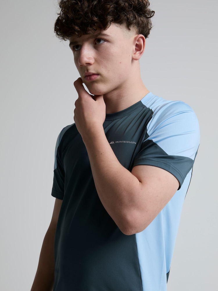 Monterrain Grey Junior Deflect T-Shirt - Image 2 of 5