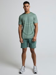 Monterrain Green Vapor Knitted T-Shirt - Image 3 of 5