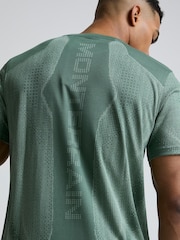 Monterrain Green Vapor Knitted T-Shirt - Image 4 of 5