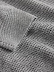 Grey Essential Textured Knitted Jumper - Image 8 of 8
