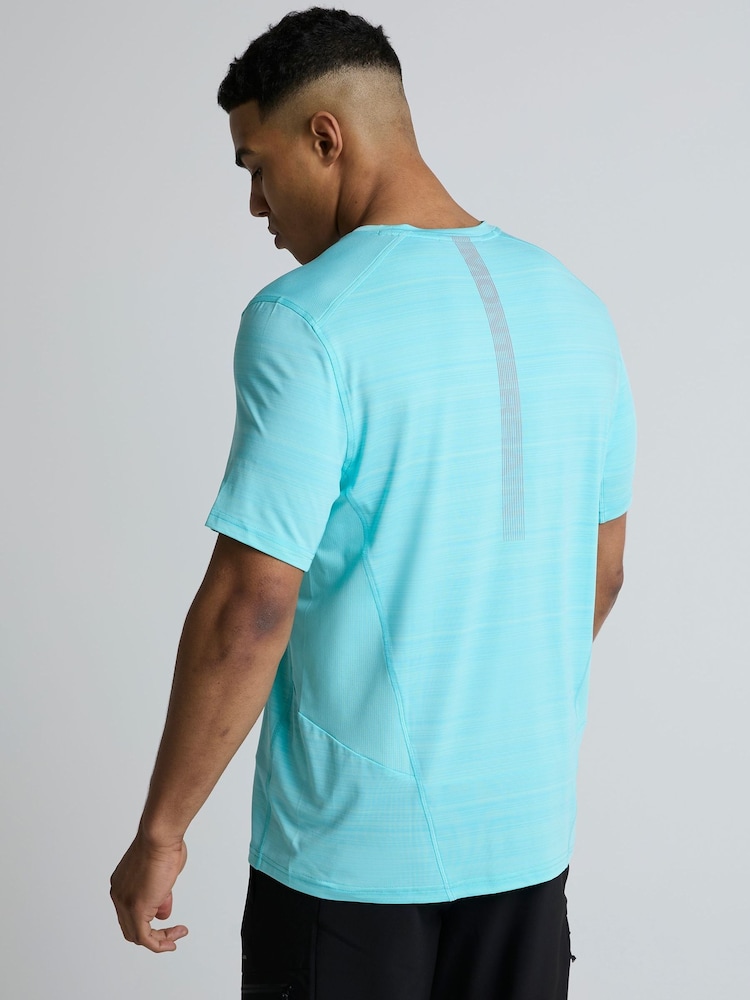 Monterrain Blue Lyder 3.0 Space Dye T-Shirt - Image 2 of 5