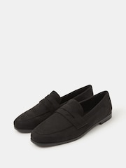 Accessorize Black Suedette Loafers - Image 2 of 3