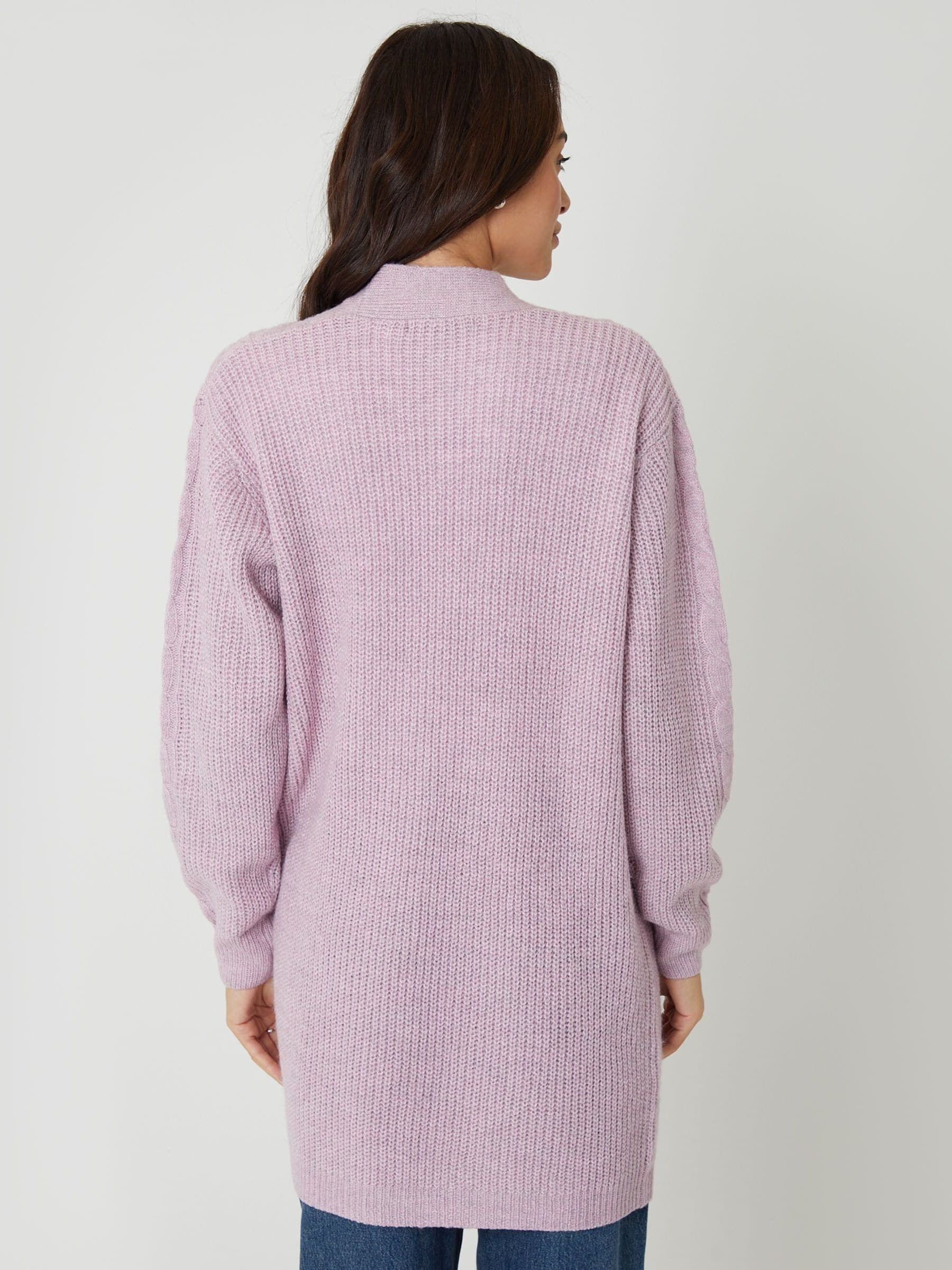 Buy Threadbare Pink Cable Knit Cardigan from the Next UK online shop