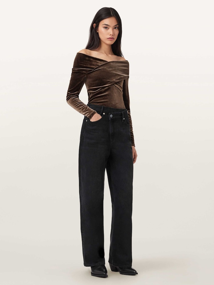 Top din catifea Allsaints Delta - Imaginea 2 din 6 Top din catifea Allsaints Delta - Imaginea 2 din 6