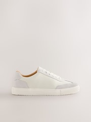 White Smart Casual Trainers - Image 2 of 5