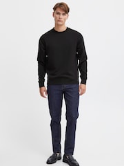 Casual Friday Black Sebastian Basic Crew Sweatshirt - Image 3 of 6