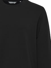 Casual Friday Black Sebastian Basic Crew Sweatshirt - Image 4 of 6