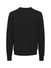 Casual Friday Black Sebastian Basic Crew Sweatshirt - Image 6 of 6