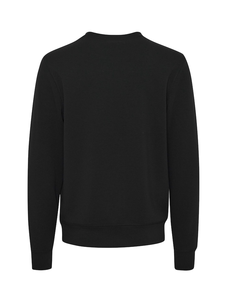Casual Friday Black Sebastian Basic Crew Sweatshirt - Image 6 of 6 Casual Friday Black Sebastian Basic Crew Sweatshirt - Image 6 of 6