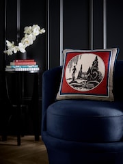 Laurence Llewelyn-Bowen Arcadia Velvet Filled Cushion - תמונה 1 מתוך 5
