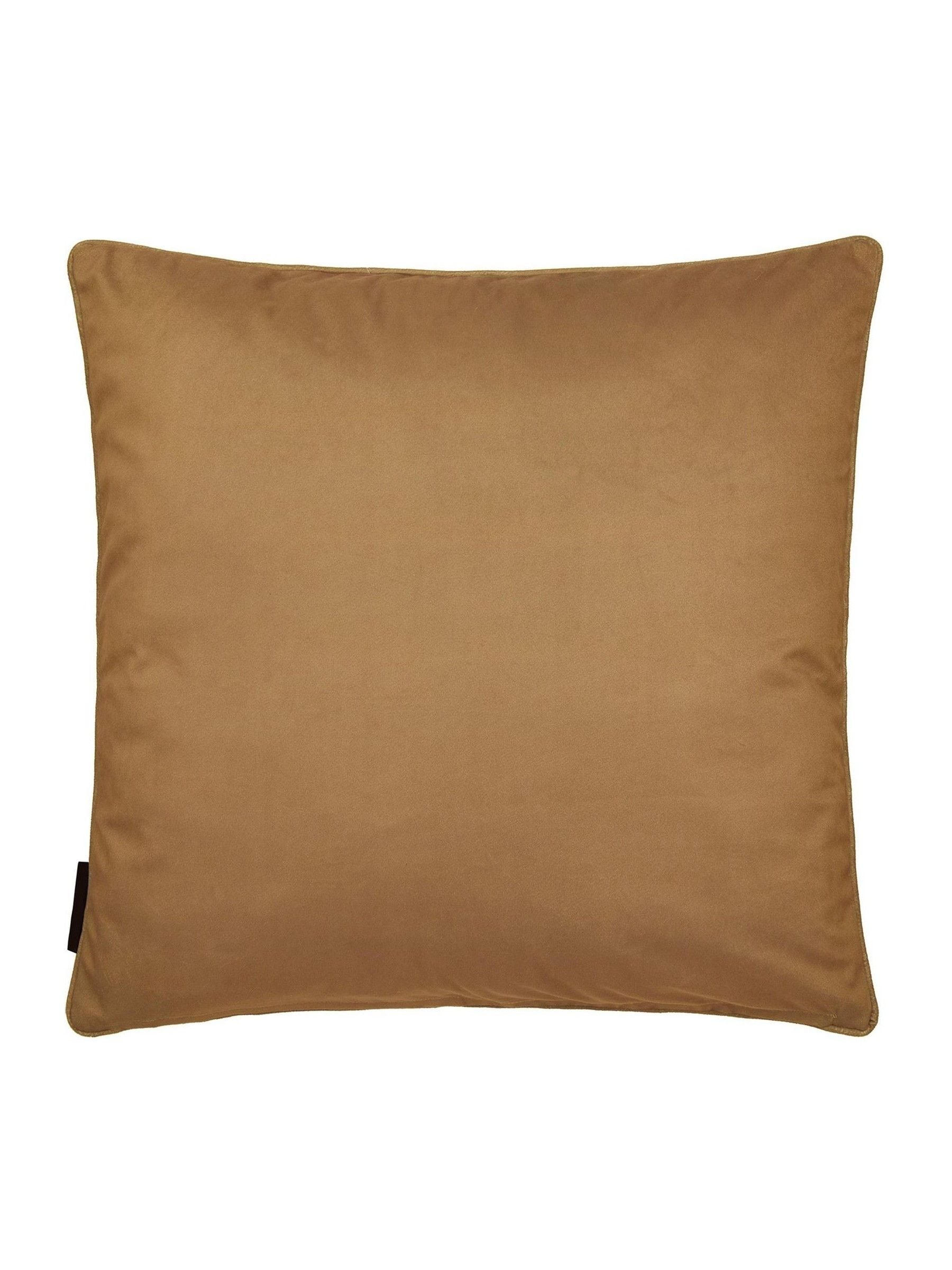 Buy Laurence Llewelyn-Bowen Gold Atlas Jacquard Filled Cushion
