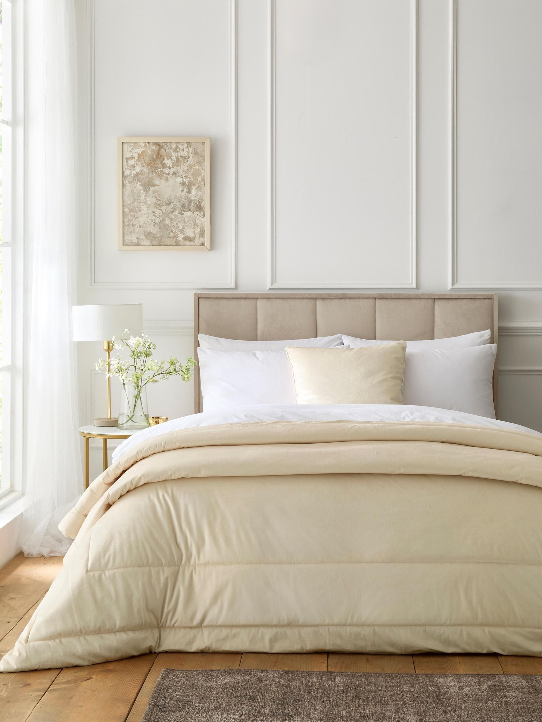 Appletree Harlan Bedspread In Cream 235 X 235Cm - Image 3