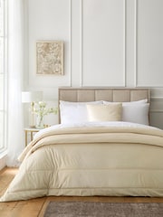 Appletree Cream Harlan Velvet Bedspread - Image 1 of 5