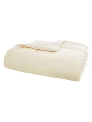 Appletree Cream Harlan Velvet Bedspread - Image 4 of 5