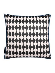 Laurence Llewelyn-Bowen Teal Goddess Velvet Filled Cushion - Image 5 of 5