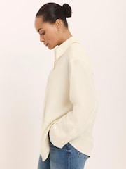 黃色 - Mint Velvet Oversized Long Sleeve Shirt - 圖片 4/8