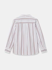 Mint Velvet White Cotton Scallop Detail Shirt - Image 8 of 8