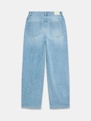Mint Velvet Blue Wash Side Trim Boyfriend Jeans - Image 8 of 9