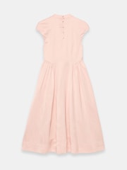 Mint Velvet Pink Ruched Detail Dress - Image 8 of 8