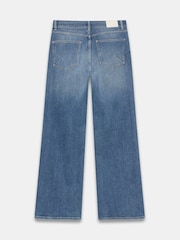 Mint Velvet Blue Wash Flared Jeans - Image 6 of 6