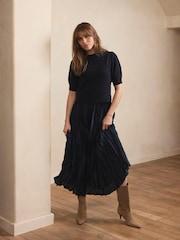 Mint Velvet ニット ノースリーブ ミディワンピース - 画像 2 / 8