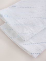 Baker by Ted Baker Blue Textured Dungaree and Polo Shirt Set - Image 8 of 9