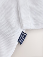Baker by Ted Baker Navy Textured Dungaree and Polo Shirt Set - Image 5 of 8