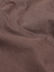 Chocolate Brown Maternity Barrel Leg Denim Jeans - Image 8 of 8