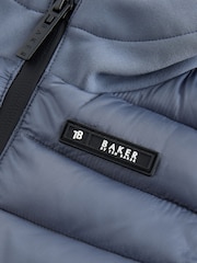 Baker by Ted Baker Charcoal Grey Neoprene Padded Coat - Image 5 of 8