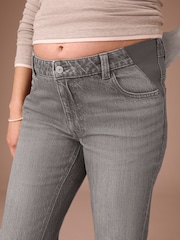 Grey Maternity 90s Straight Leg Denim Jeans - Image 5 of 9