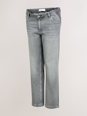 Grey Maternity 90s Straight Leg Denim Jeans - Image 6 of 9