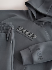 Baker by Ted Baker Sivi preveliki Dukserica sa kapuljačom i Set Donjeg dela trenerke za ronjenje - Slika 13 od 17
