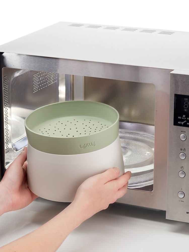 Lekue Green Microwave Quick Quinoa & Rice Cooker - Image 6 of 6