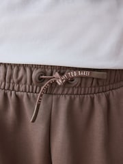 Песочный - Комплект Baker by Ted Baker: свободное худи с принтом и широкие джоггеры - Изображение 3 13
