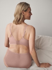 Blush Pink Non Padded Non Wire Menopause Friendly Cooling Smoothing Bra - Image 3 of 9