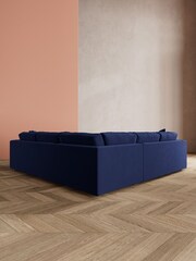 Swoon Ink Althaea Corner Five-Seater Sofa - Image 5 of 7