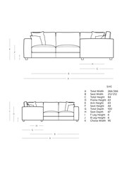 Swoon Fern Althaea Corner Five-Seater Sofa - Image 3 of 7