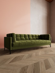 Swoon Fern Landau Three-Seater Sofa - Image 6 of 8