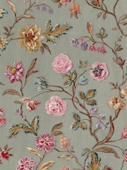 Laura Ashley Antique Green Lingmell Trail 10M Wallpaper - Image 1 of 4